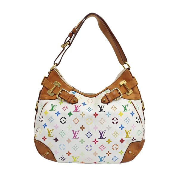 LV × TM GRETA Monogram Coated Canvas White