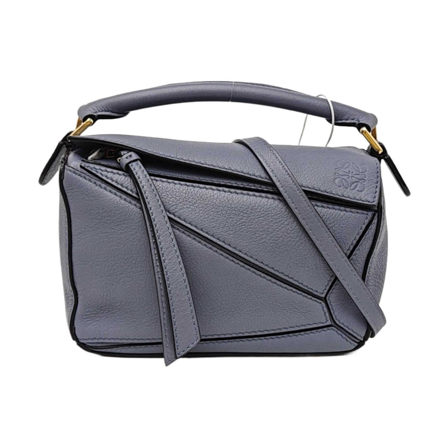 Puzzle Mini Calfskin Blue