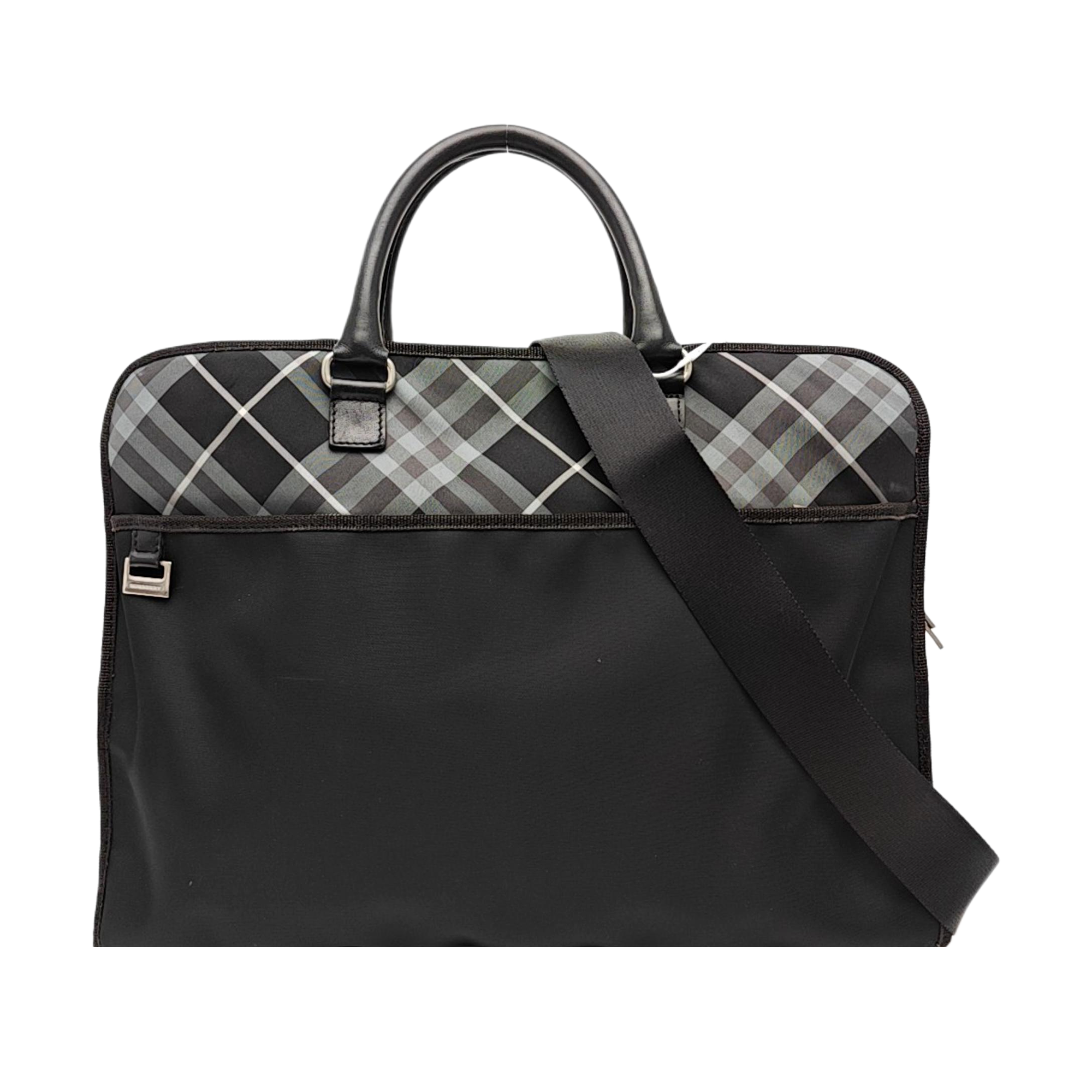 Nylon Shoulder Bag Black