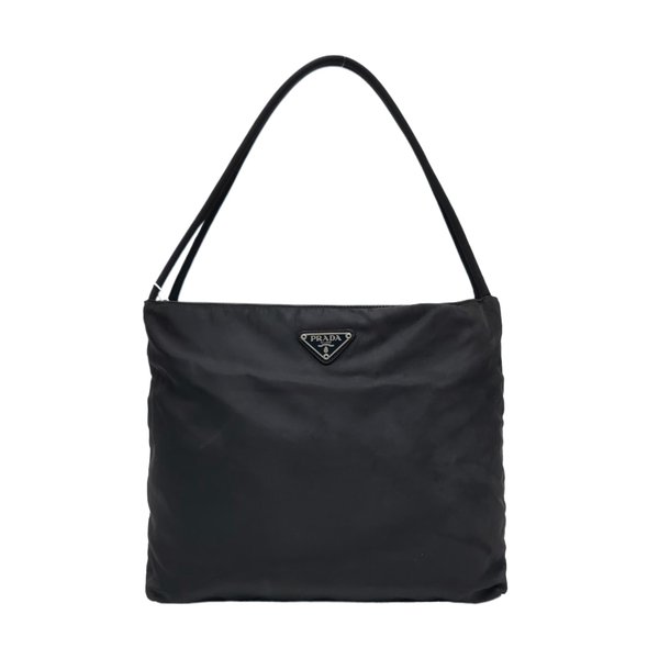 Nylon Tote Bag Black