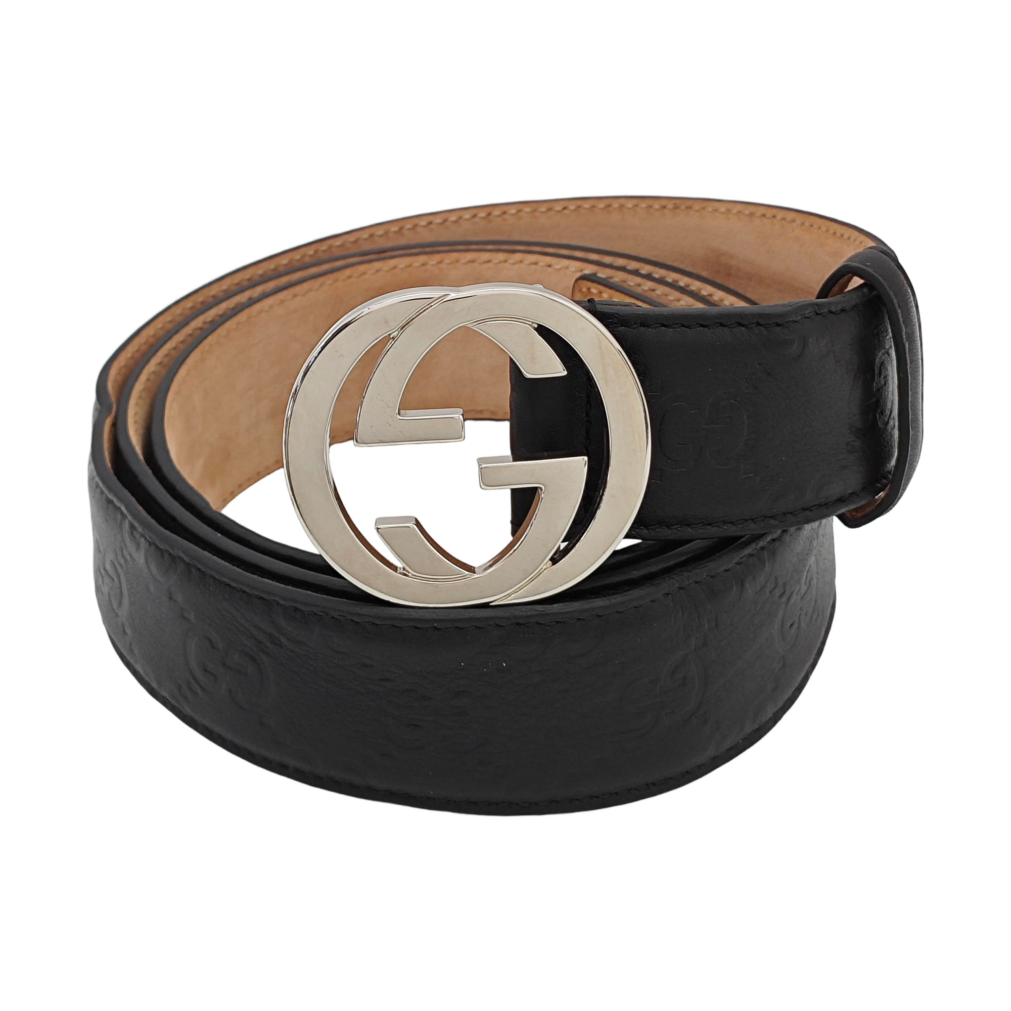 Leather Belt Black
