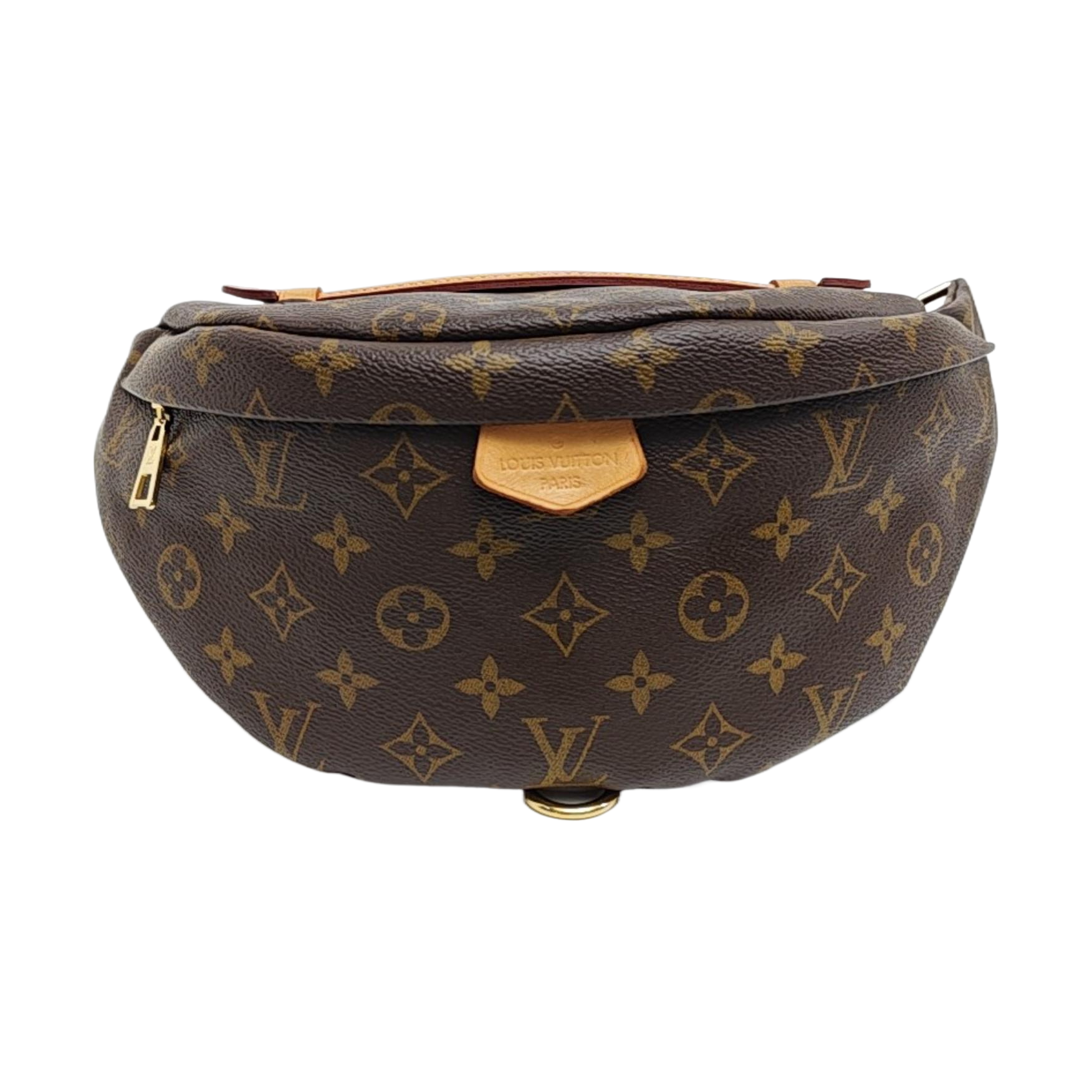 BUMBAG Monogram Coated Canvas Brown