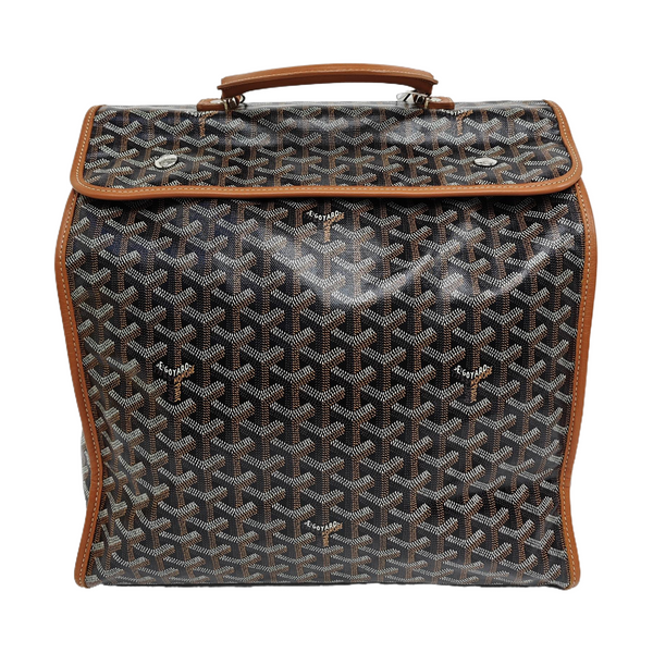 Saint Léger Coated Canvas Brown