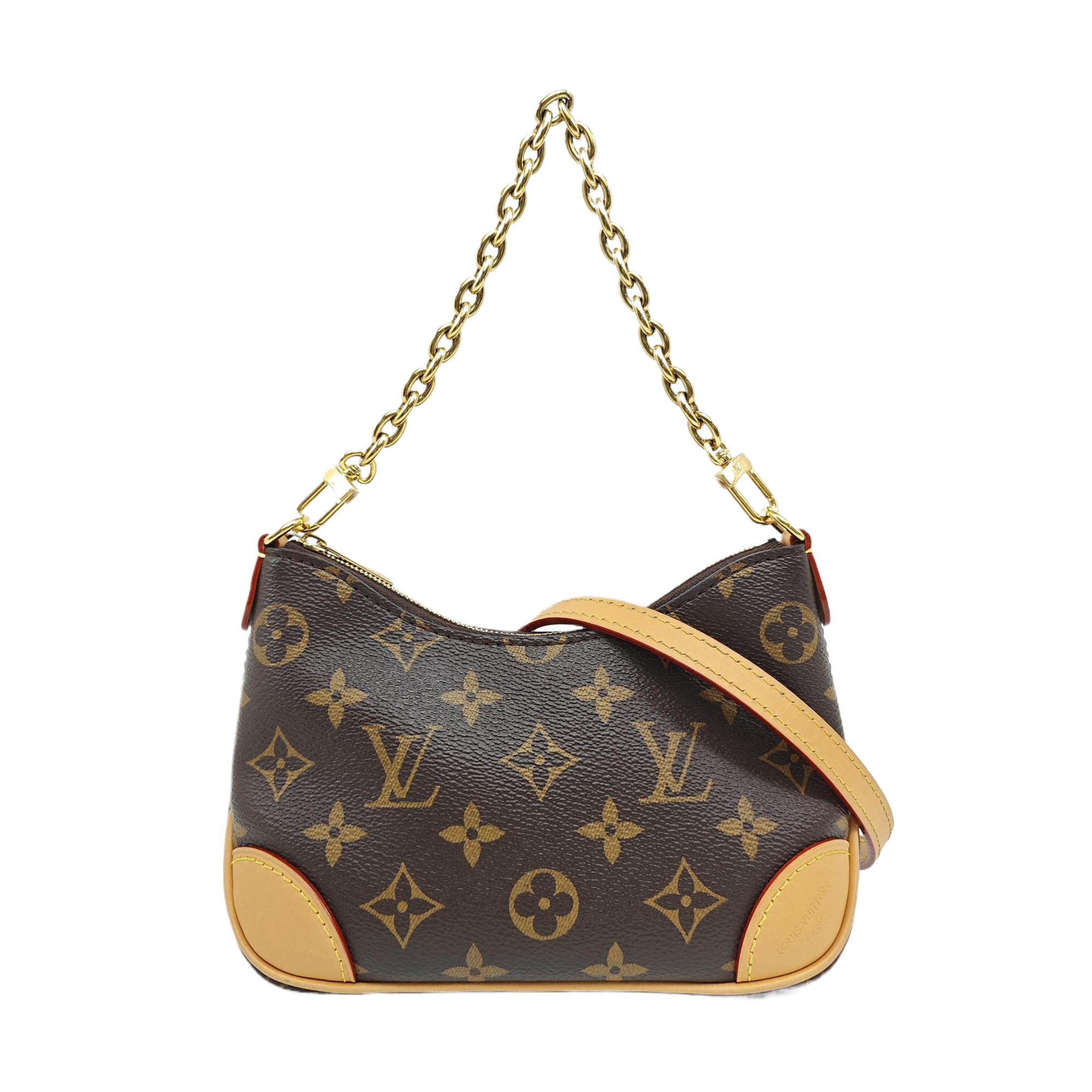 BOULOGNE Monogram Coated Canvas Brown