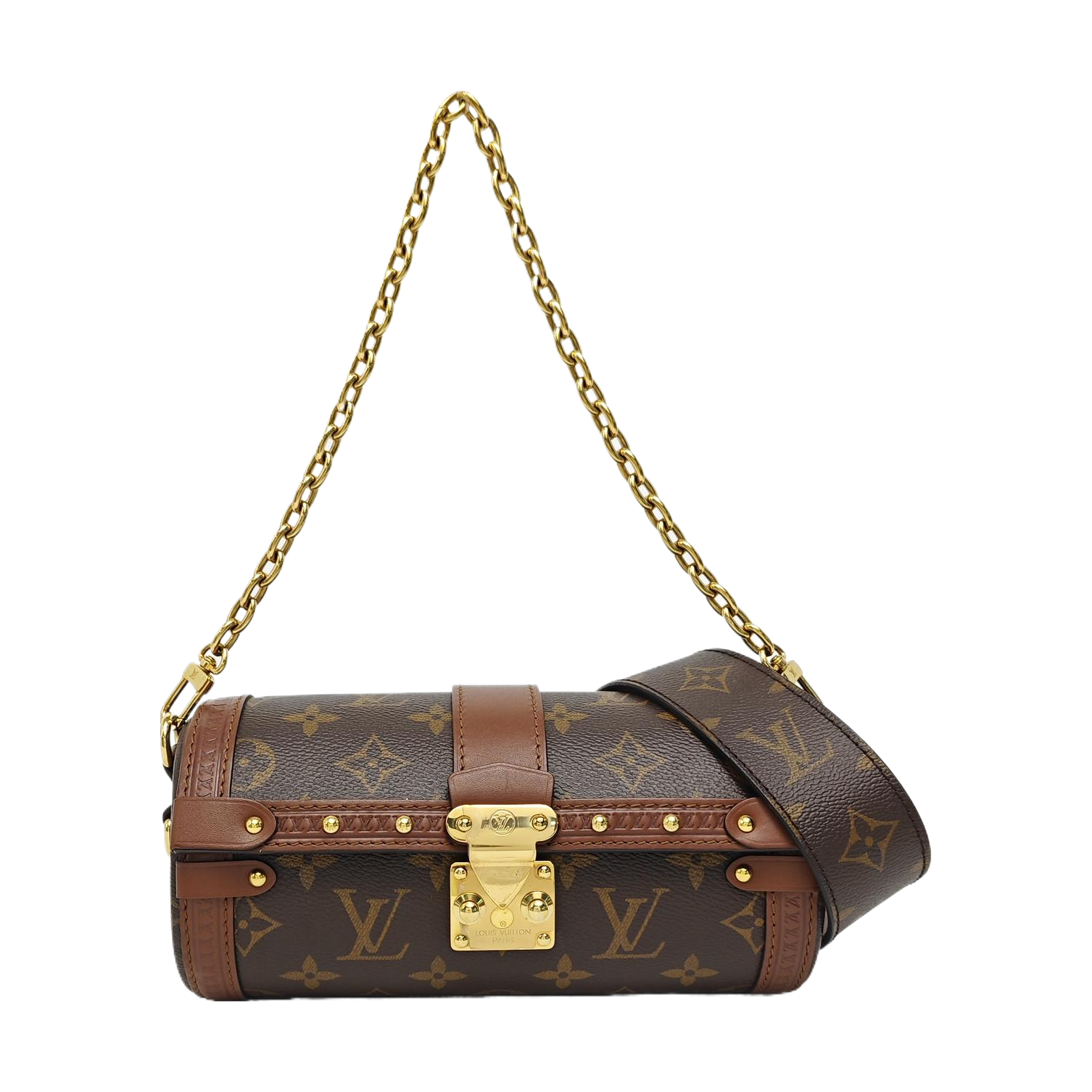 PAPILLON 19 Monogram Coated Canvas Brown