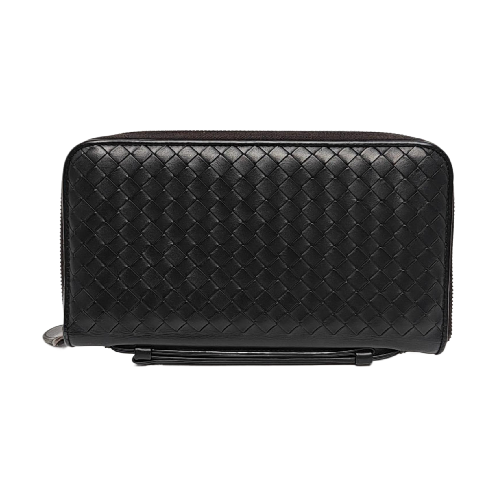 Calfskin Top Handle Bag Black