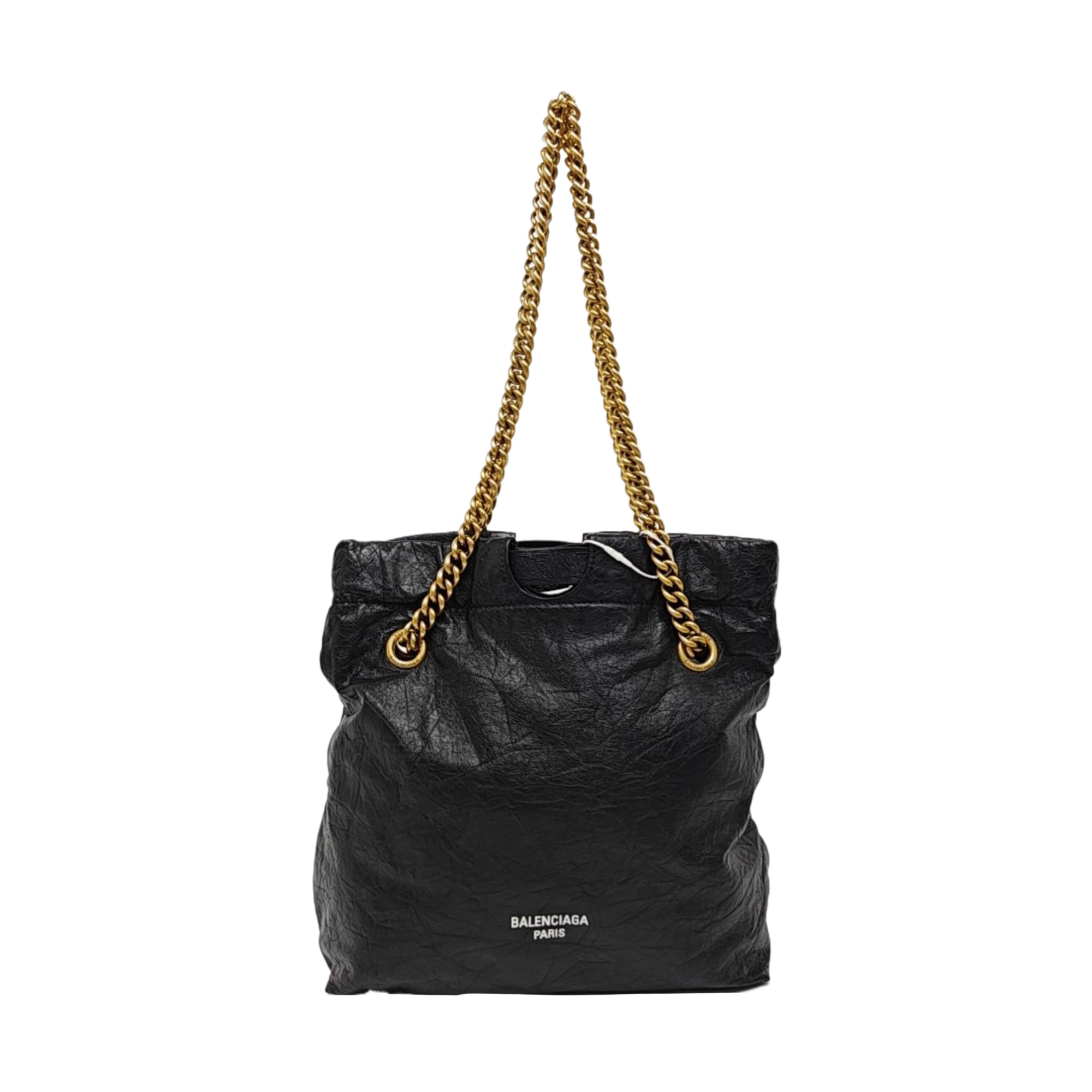 Calfskin Shoulder Bag Black