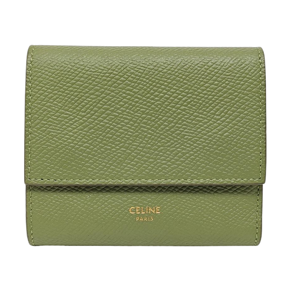 Calfskin Wallet Small Green