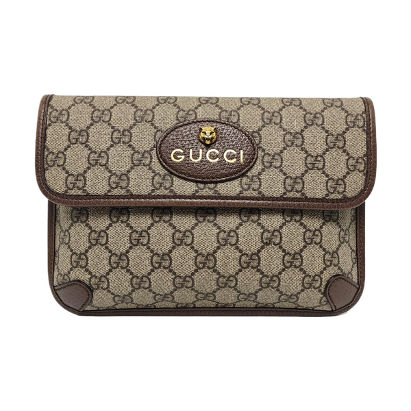 Neo Vintage Monogram Coated Canvas Beige