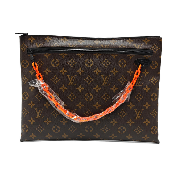 A4 Monogram Coated Canvas Brown