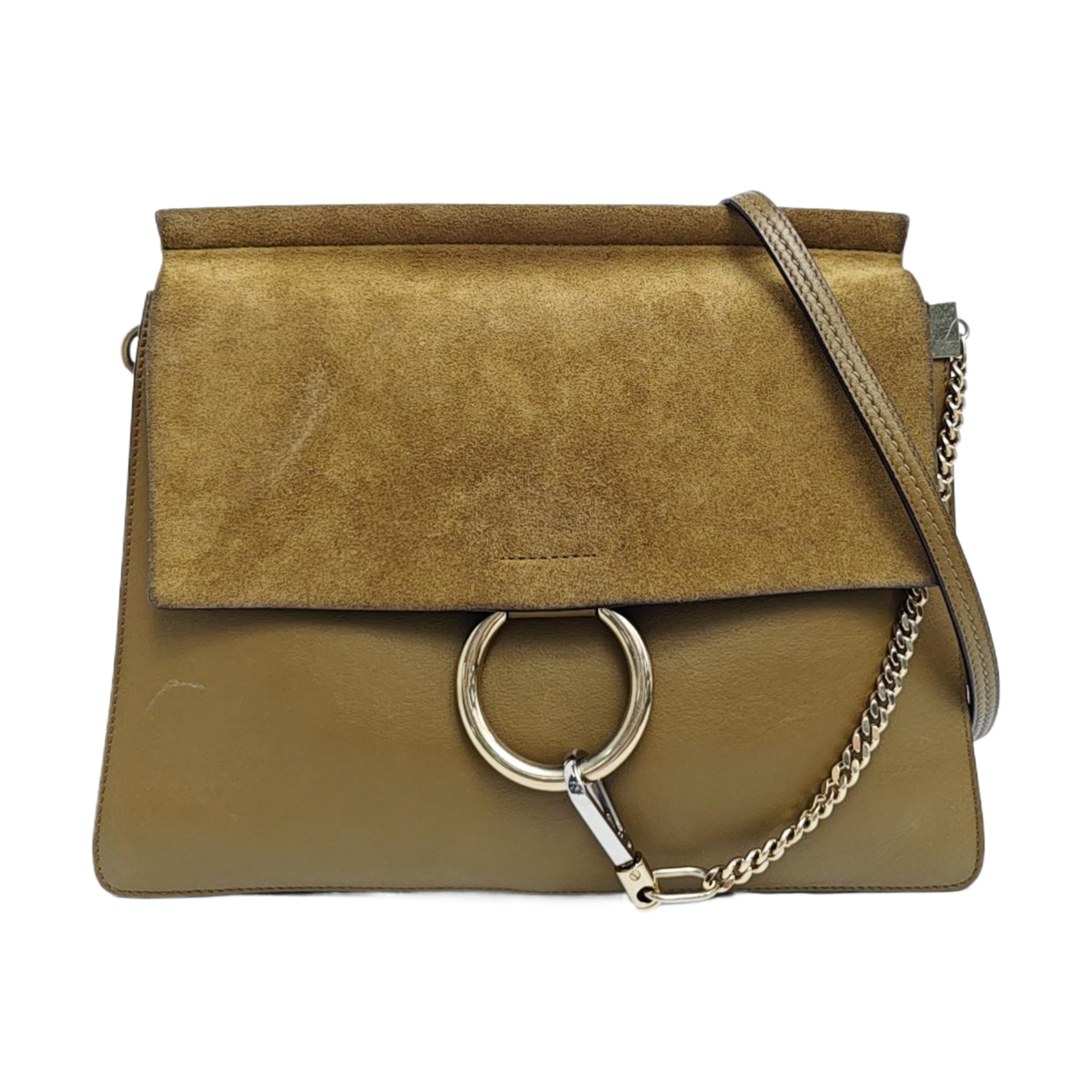 Faye Medium Calfskin Green