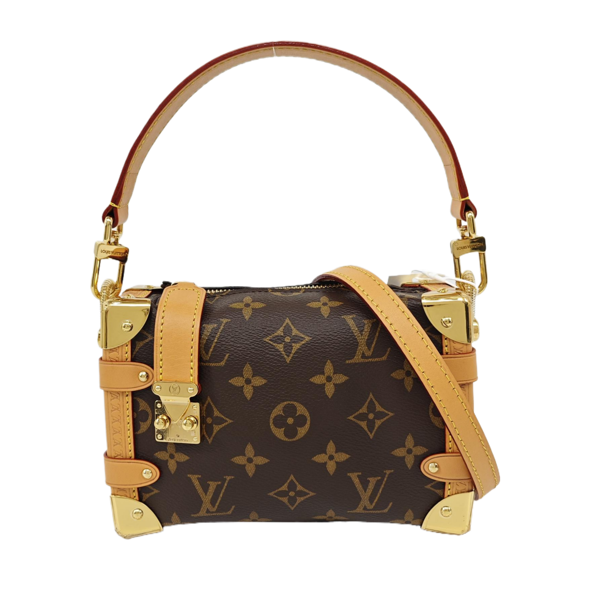 SIDE TRUNK PM Monogram Coated Canvas Brown