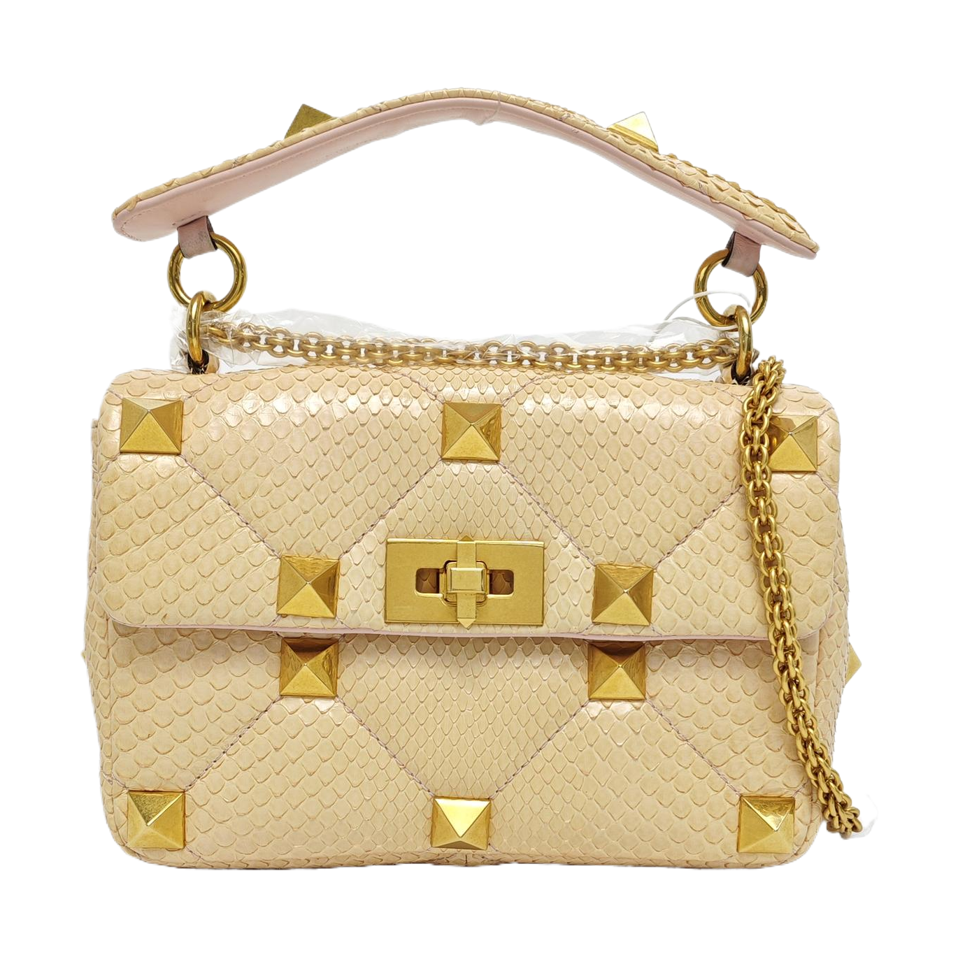 Roman Stud Python Yellow