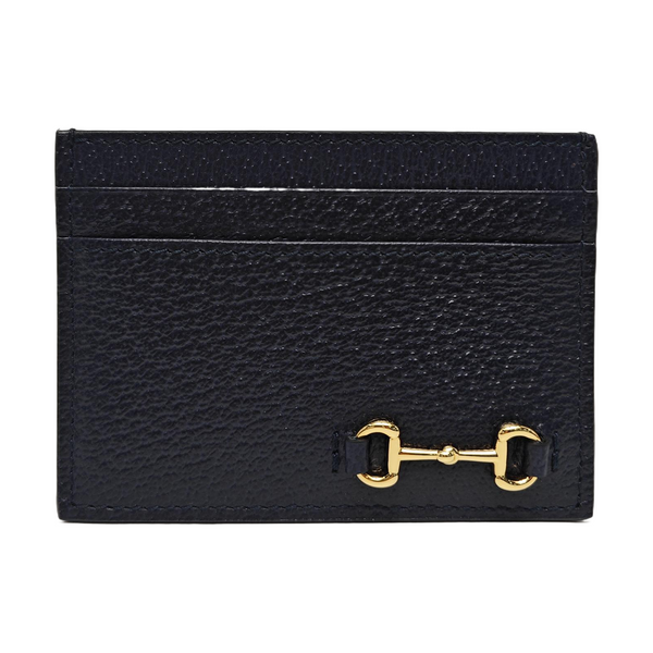 Calfskin Card Holder Blue