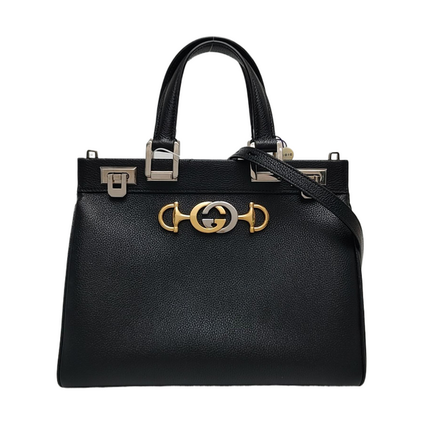 Zumi Small Calfskin Black