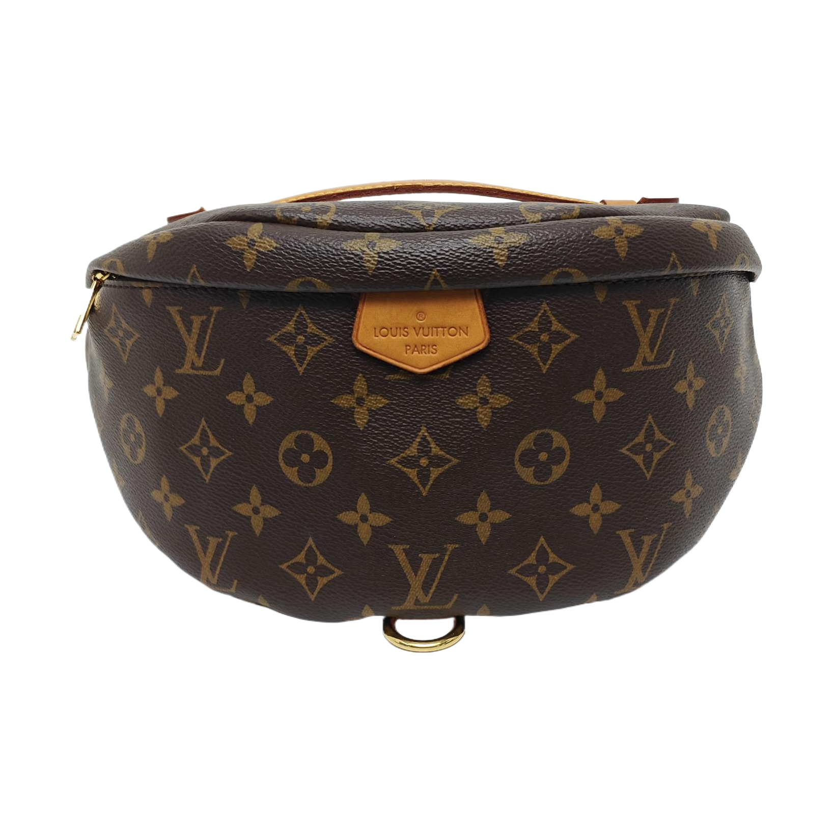 BUMBAG Monogram Coated Canvas Brown