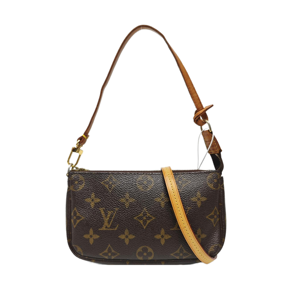 ACCESSOIRES MM Monogram Coated Canvas Brown