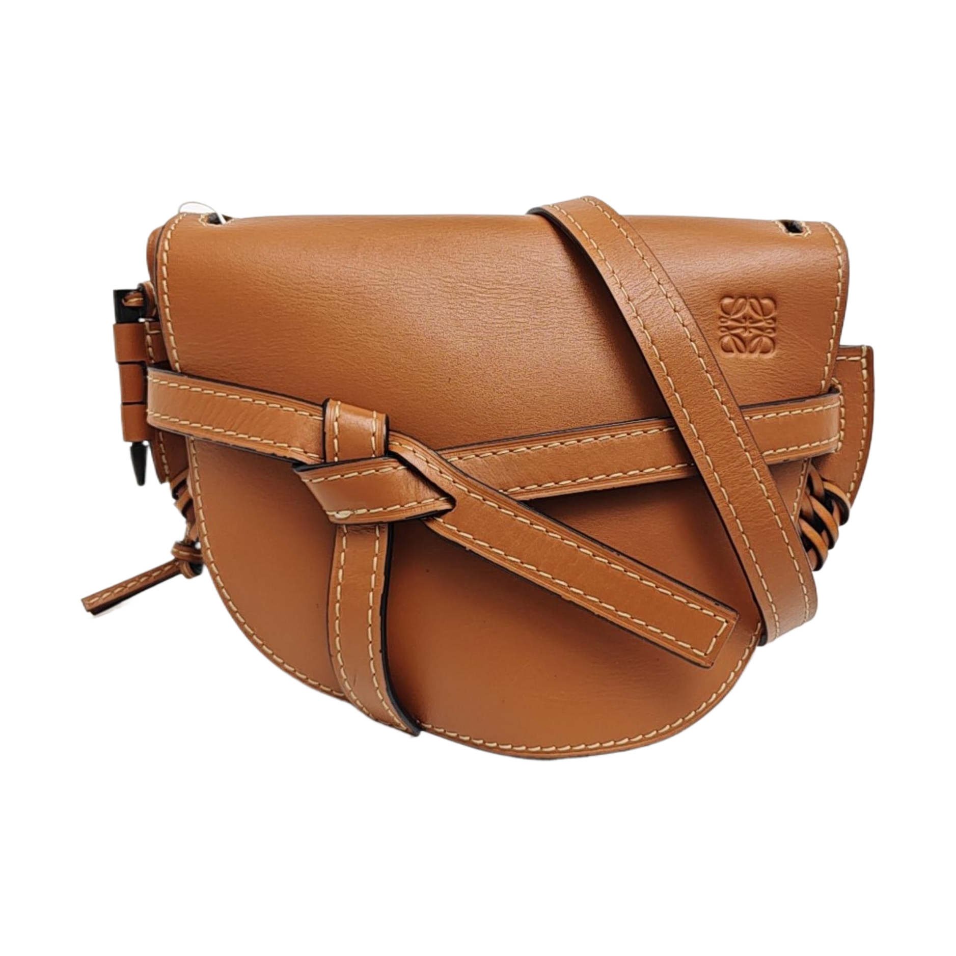 Gate Small Calfskin Brown
