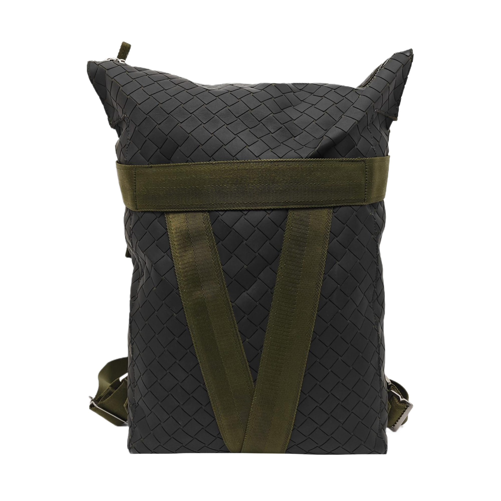 Fabric Backpack Green