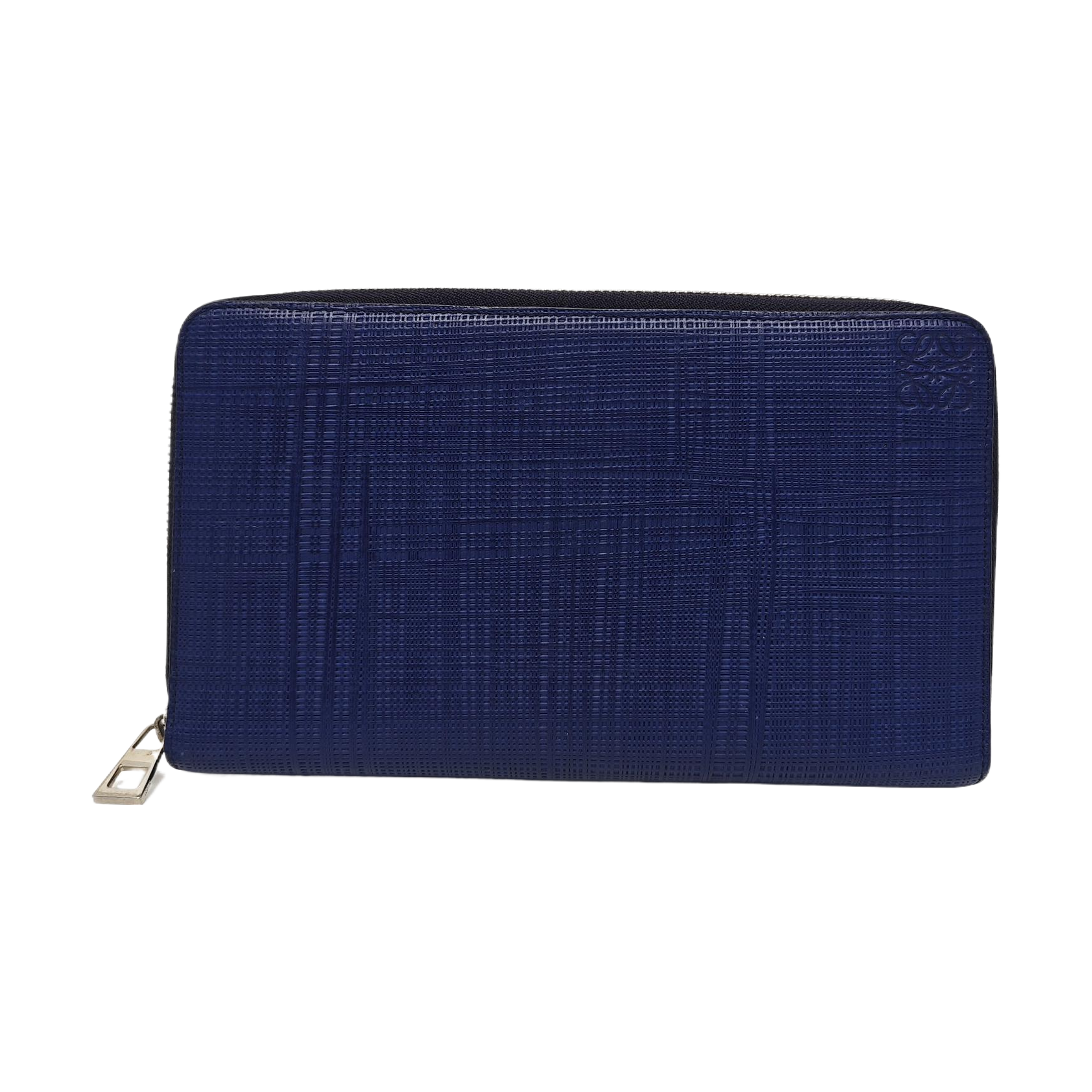 Calfskin Wallet Blue