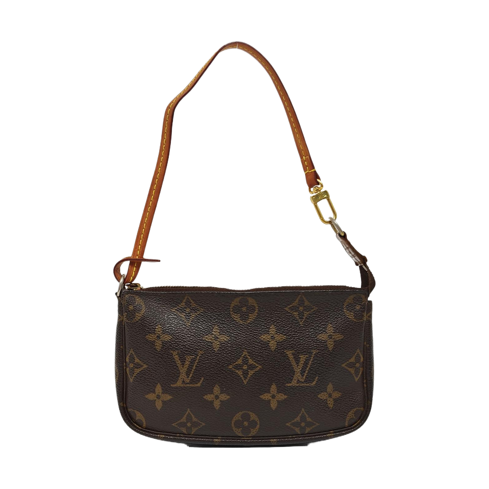 ACCESSOIRES MM Monogram Coated Canvas Brown