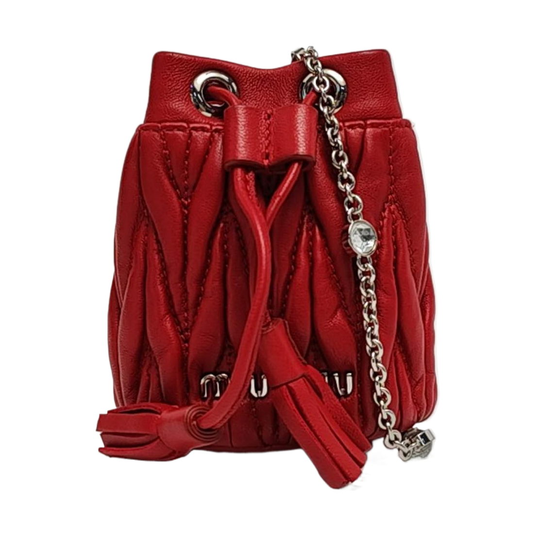 Quilted Lambskin Red