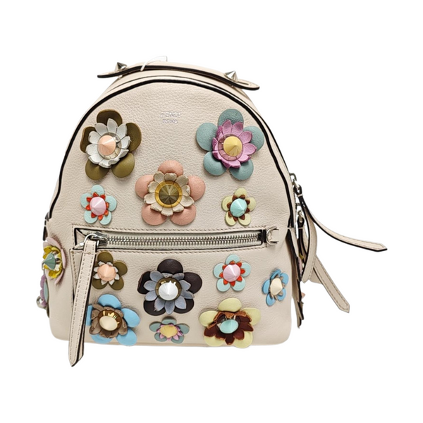 Calfskin Backpack White