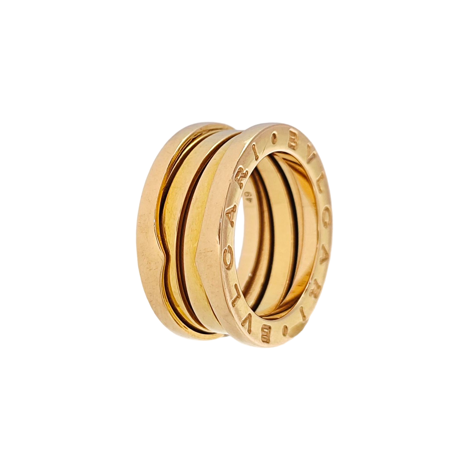 B.ZERO1 18k Rose Gold Ring EU 49