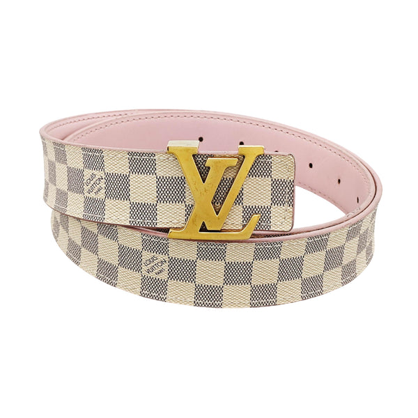 Leather Belt White