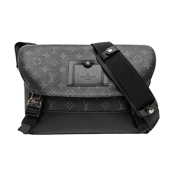 VOYAGER PM Monogram Coated Canvas Black
