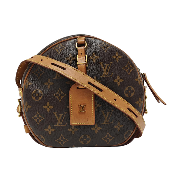 BOITE CHAPEAU MM Monogram Coated Canvas Brown