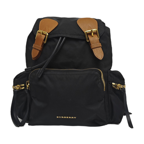 The Rucksack Large Nylon Black