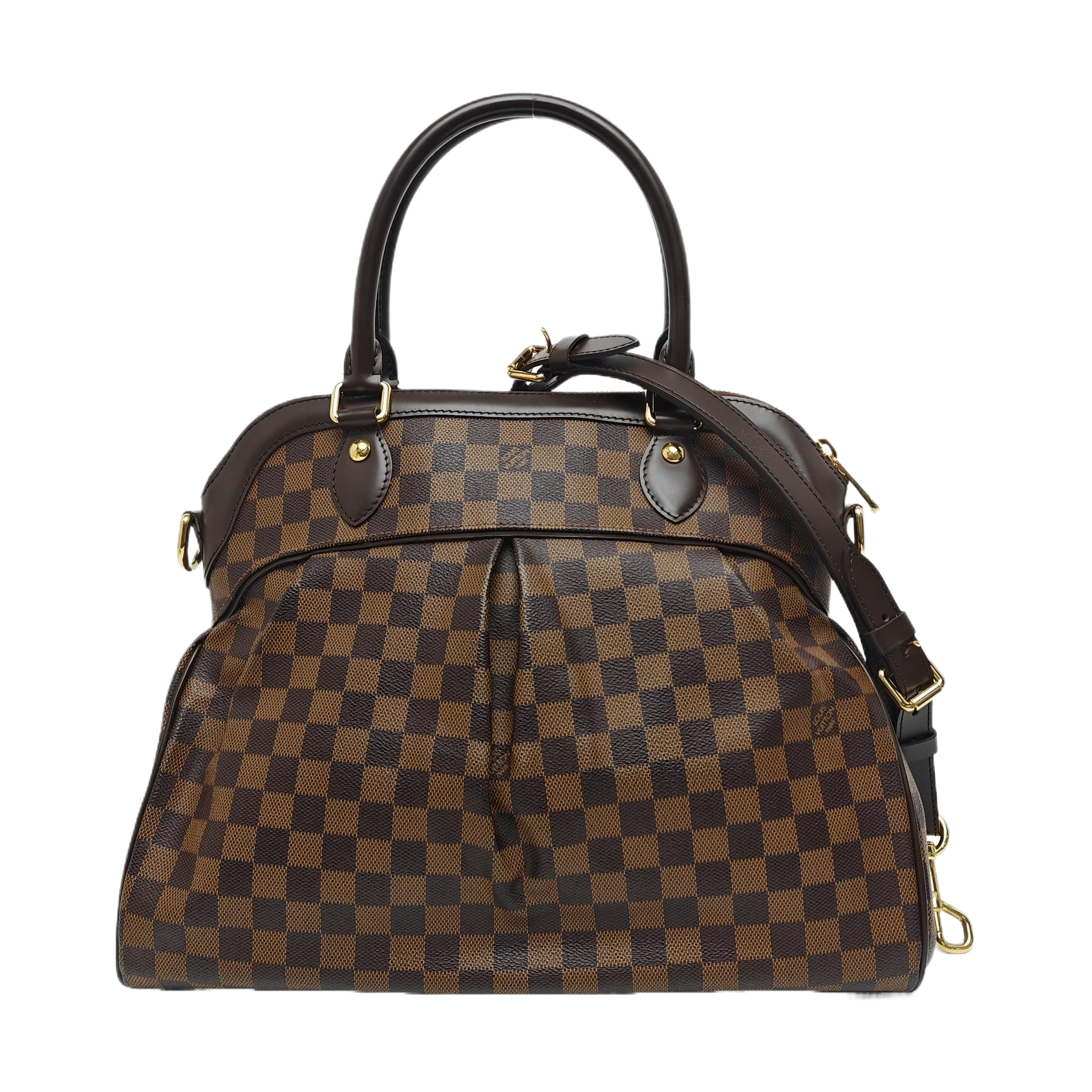 TREVI GM Damier Ebene Coated Canvas Brown