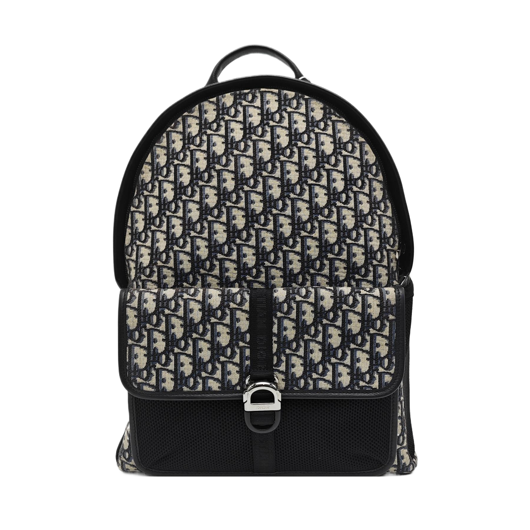 Oblique Canvas Backpack Blue