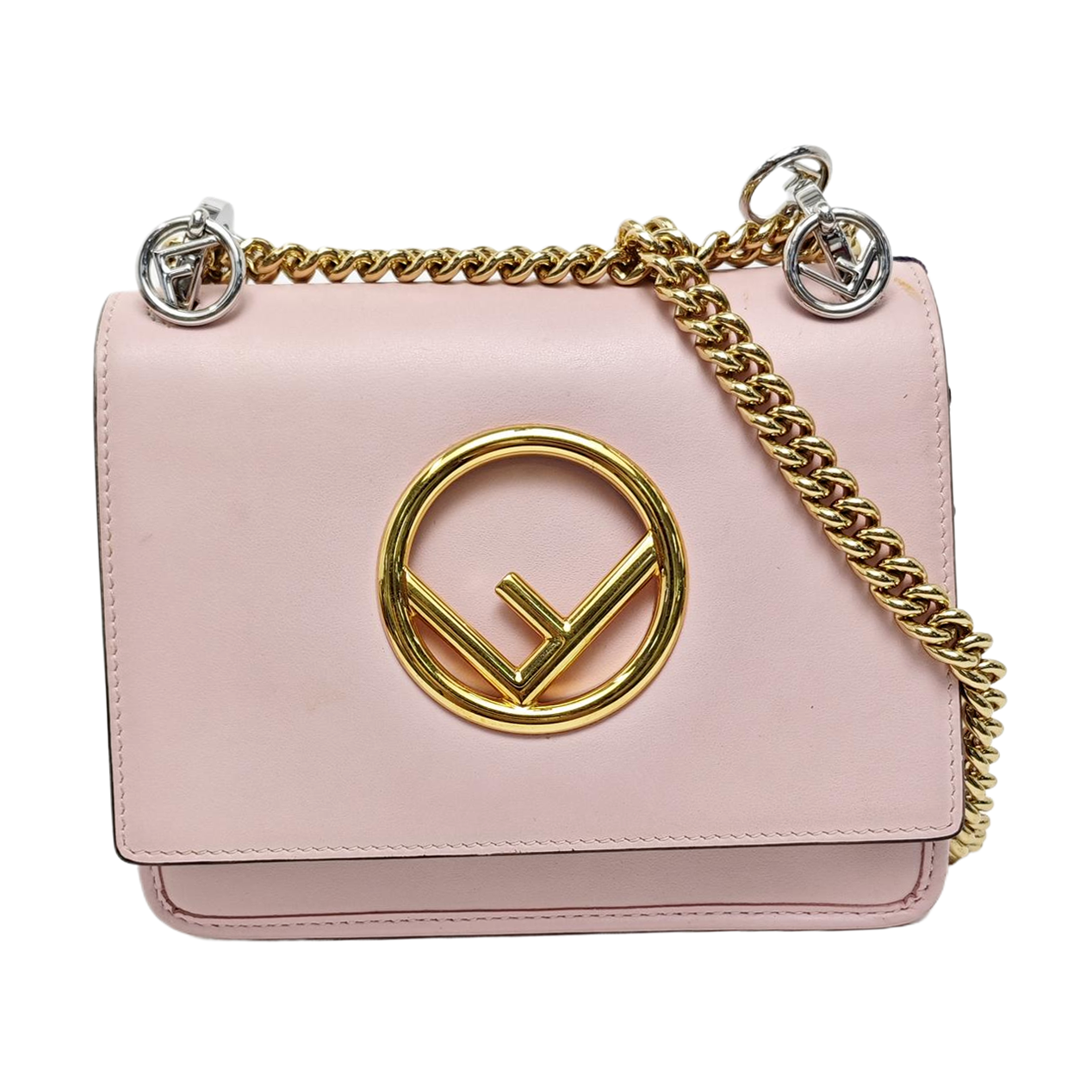 Kan I F Mini Calfskin Pink