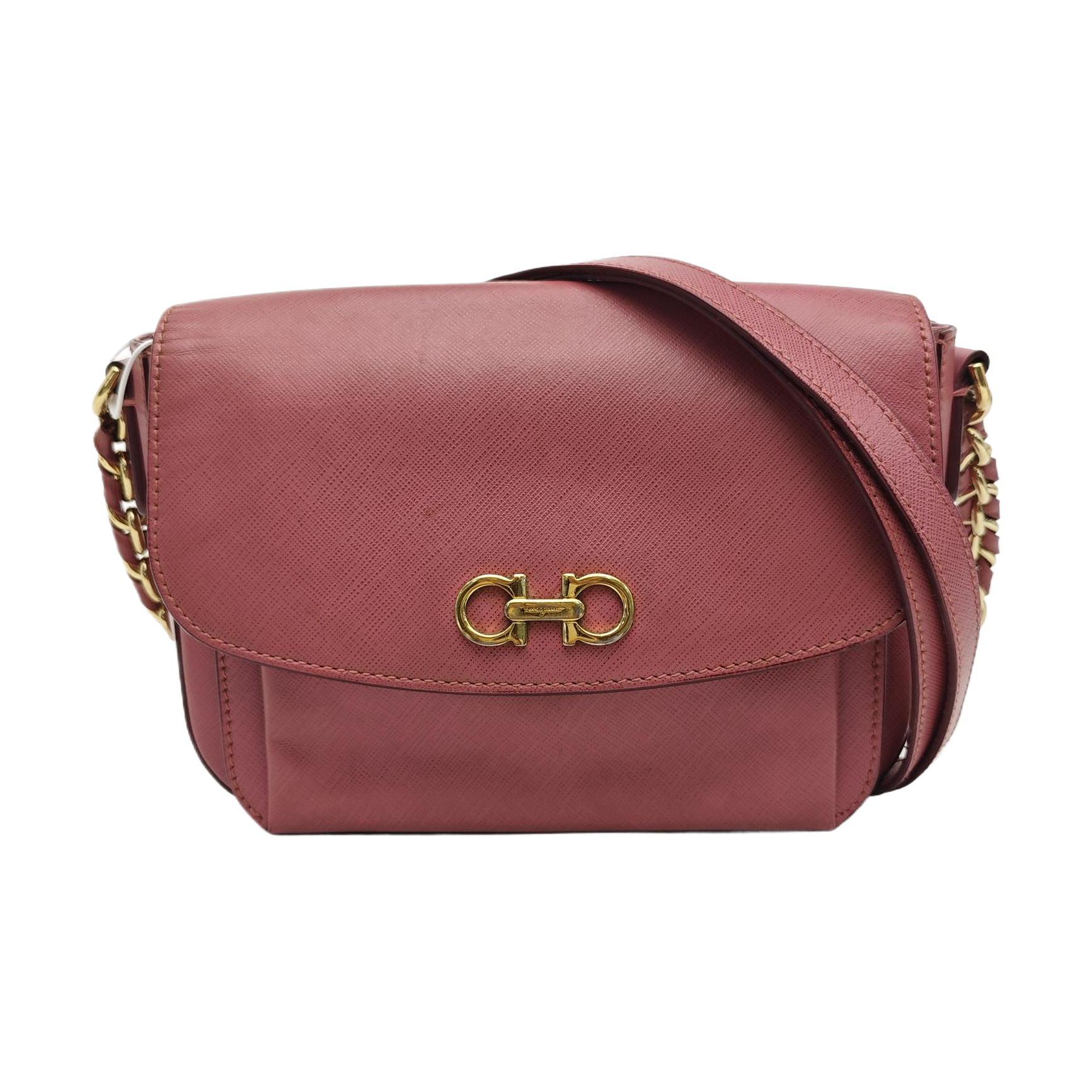 Gancini Calfskin Beige