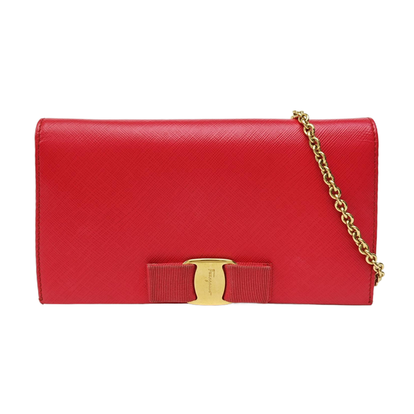 Ginny Calfskin Red