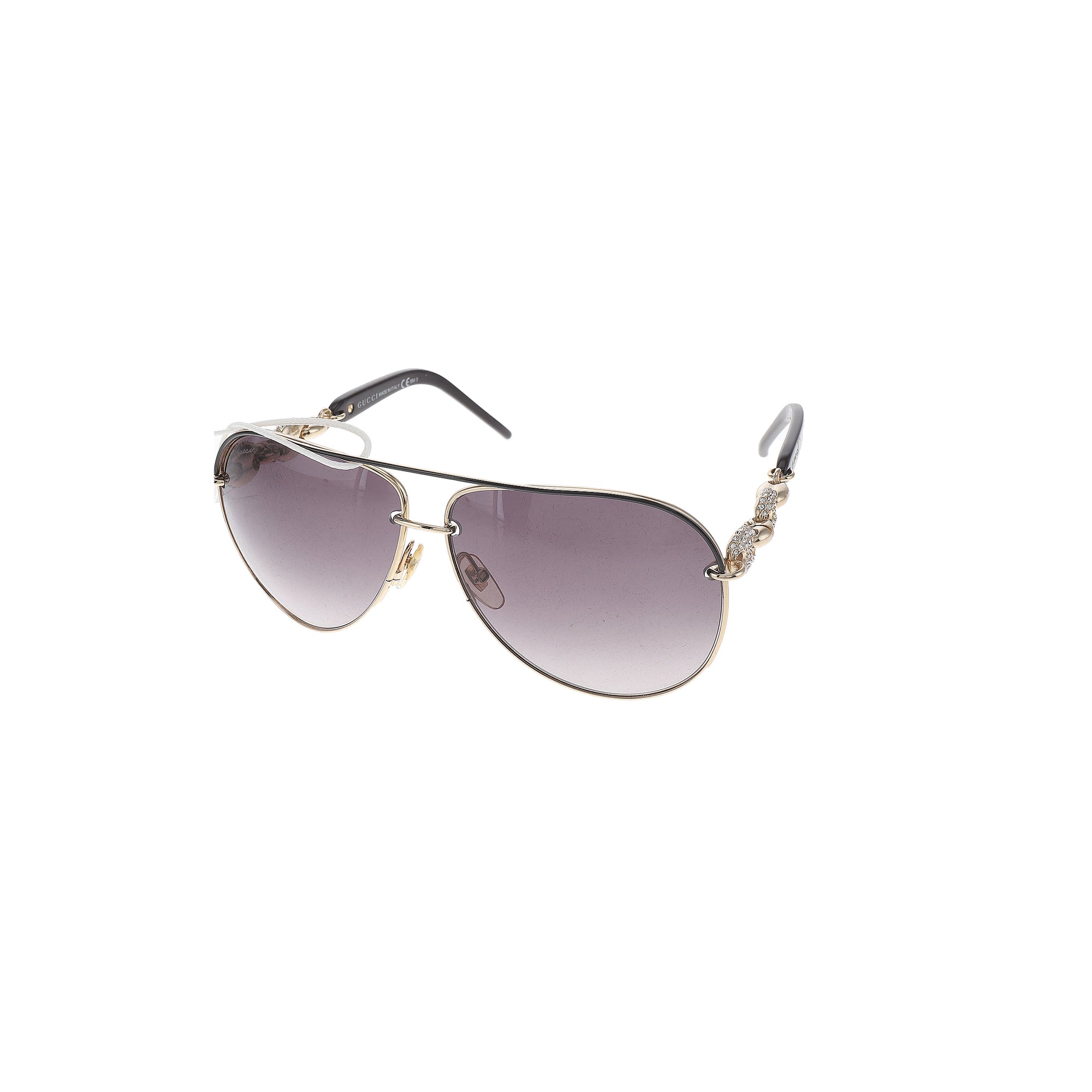 Gray Synthetic Sunglasses