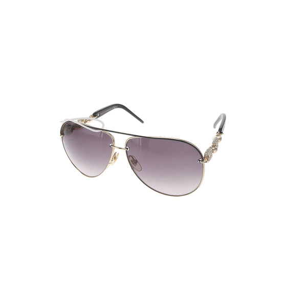 Gray Synthetic Sunglasses