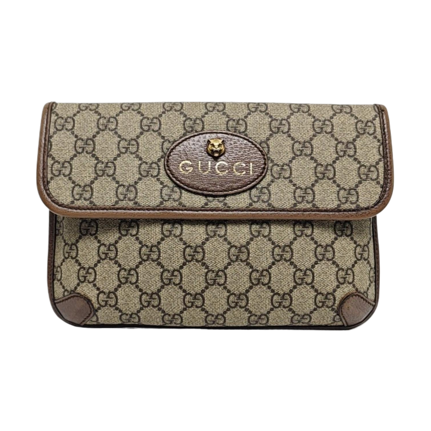 Neo Vintage Monogram Coated Canvas Beige