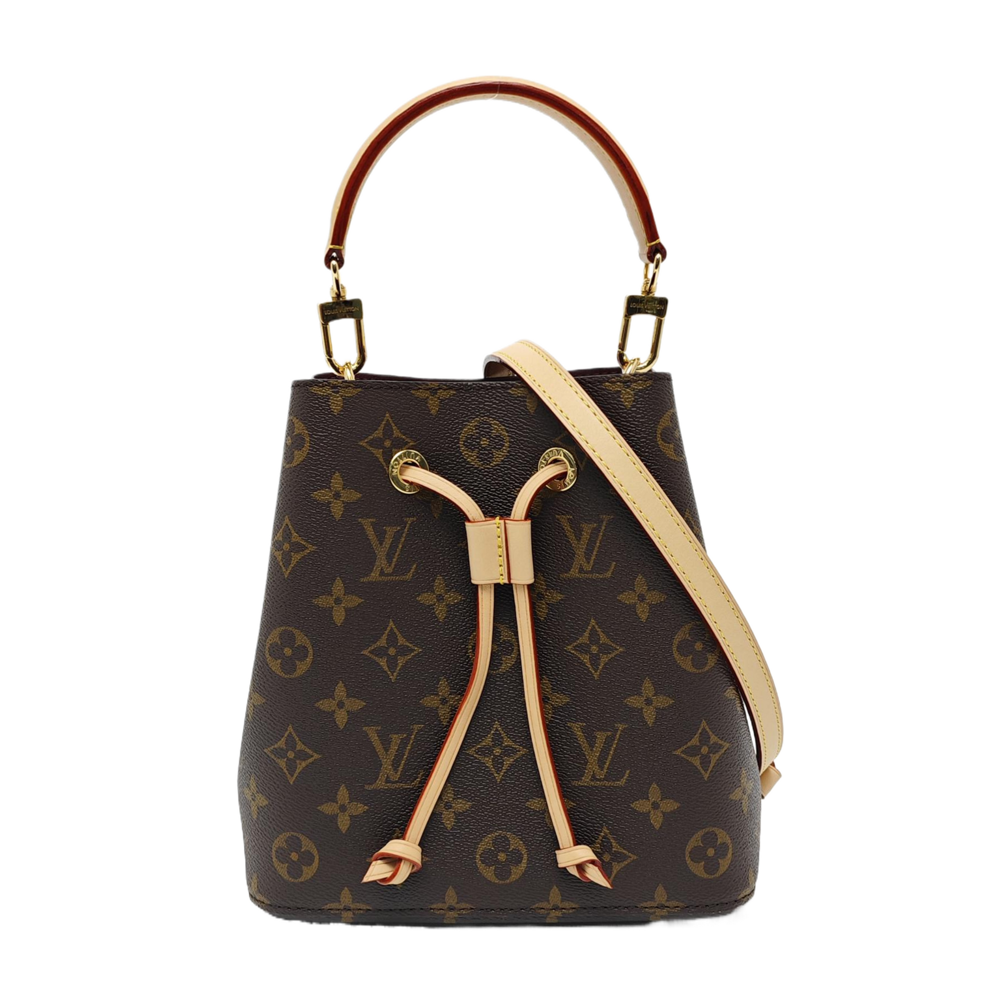 NÉONOÉ BB Monogram Coated Canvas Brown