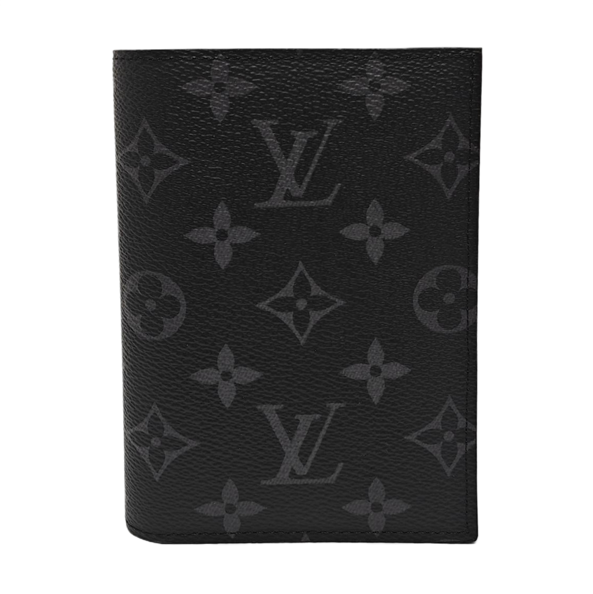 Monogram Coated Canvas Wallet Gray