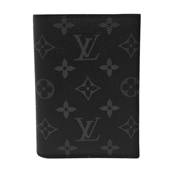 Monogram Coated Canvas Wallet Gray