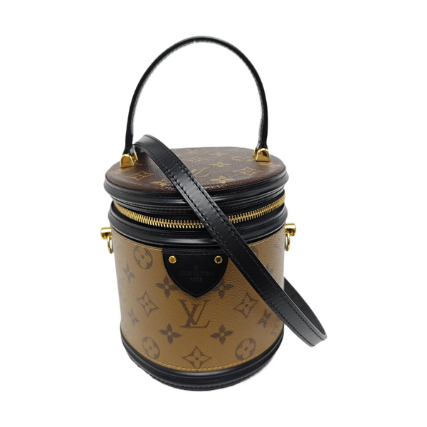 CANNES PM Monogram Coated Canvas Brown