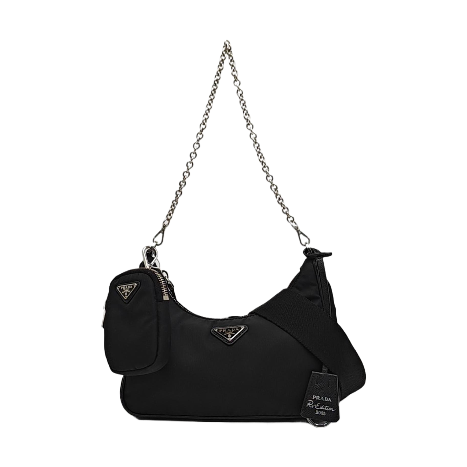 Re-Edition2005 Mini Nylon Black