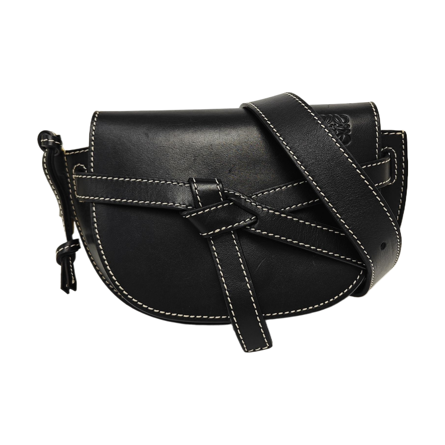 Gate Mini Calfskin Black