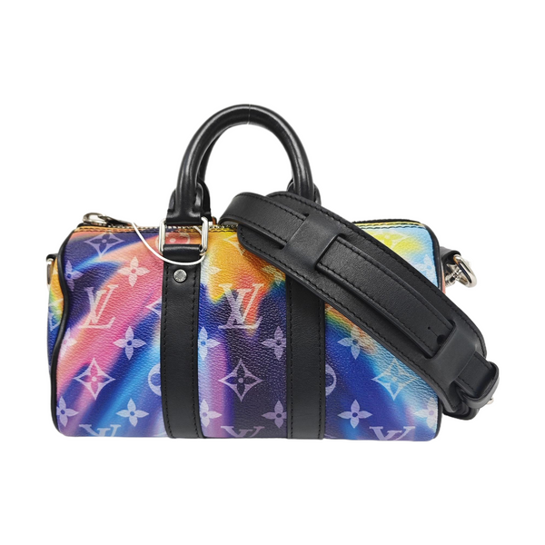 Authenticated pre-owned  KEEPALL Nano Monogram Coated Canvas Multicolor - Shoulder Bag at Looply