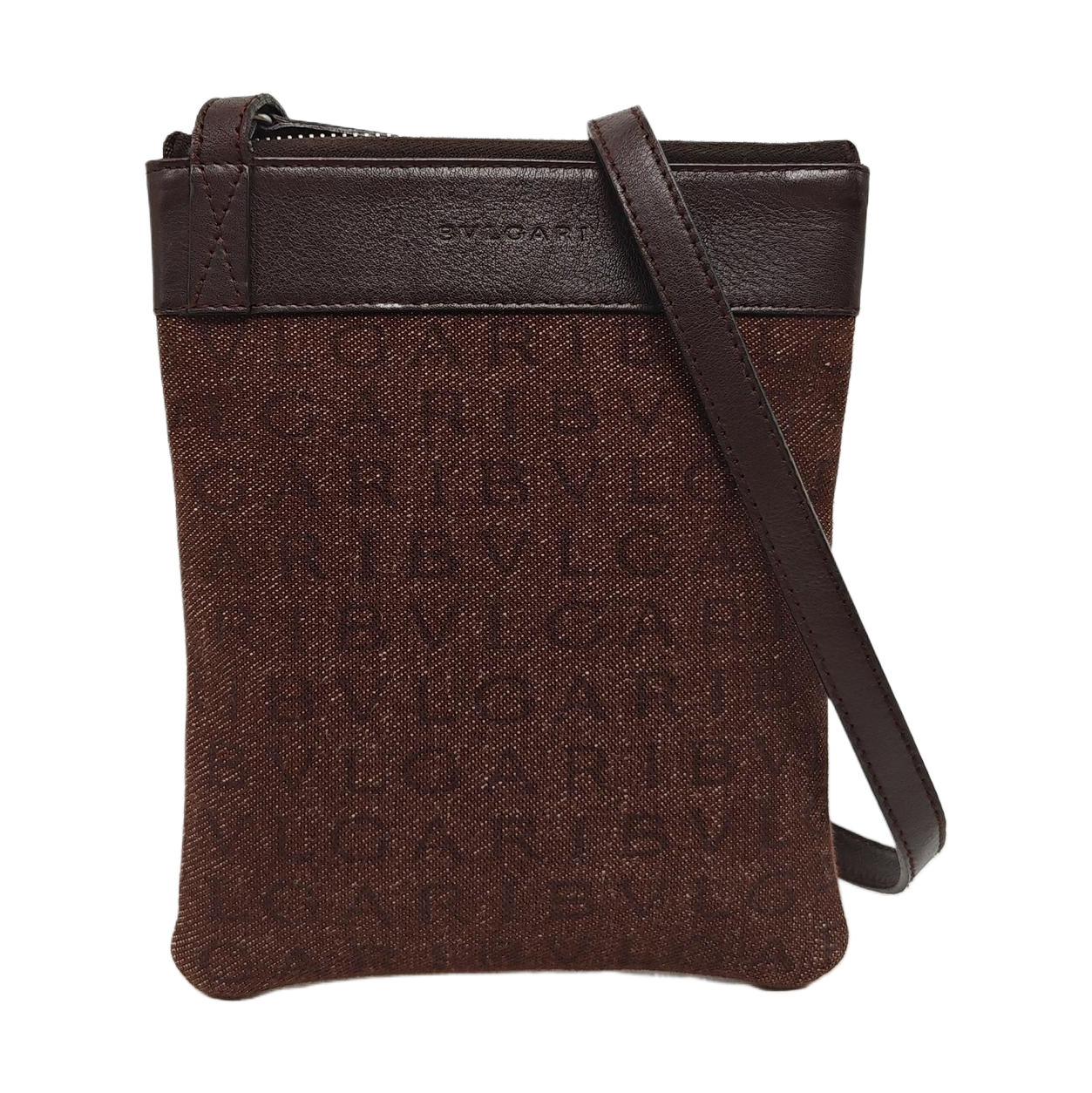 LOGO MANIA Canvas Brown