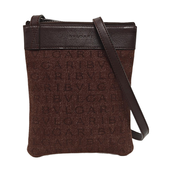 LOGO MANIA Canvas Brown