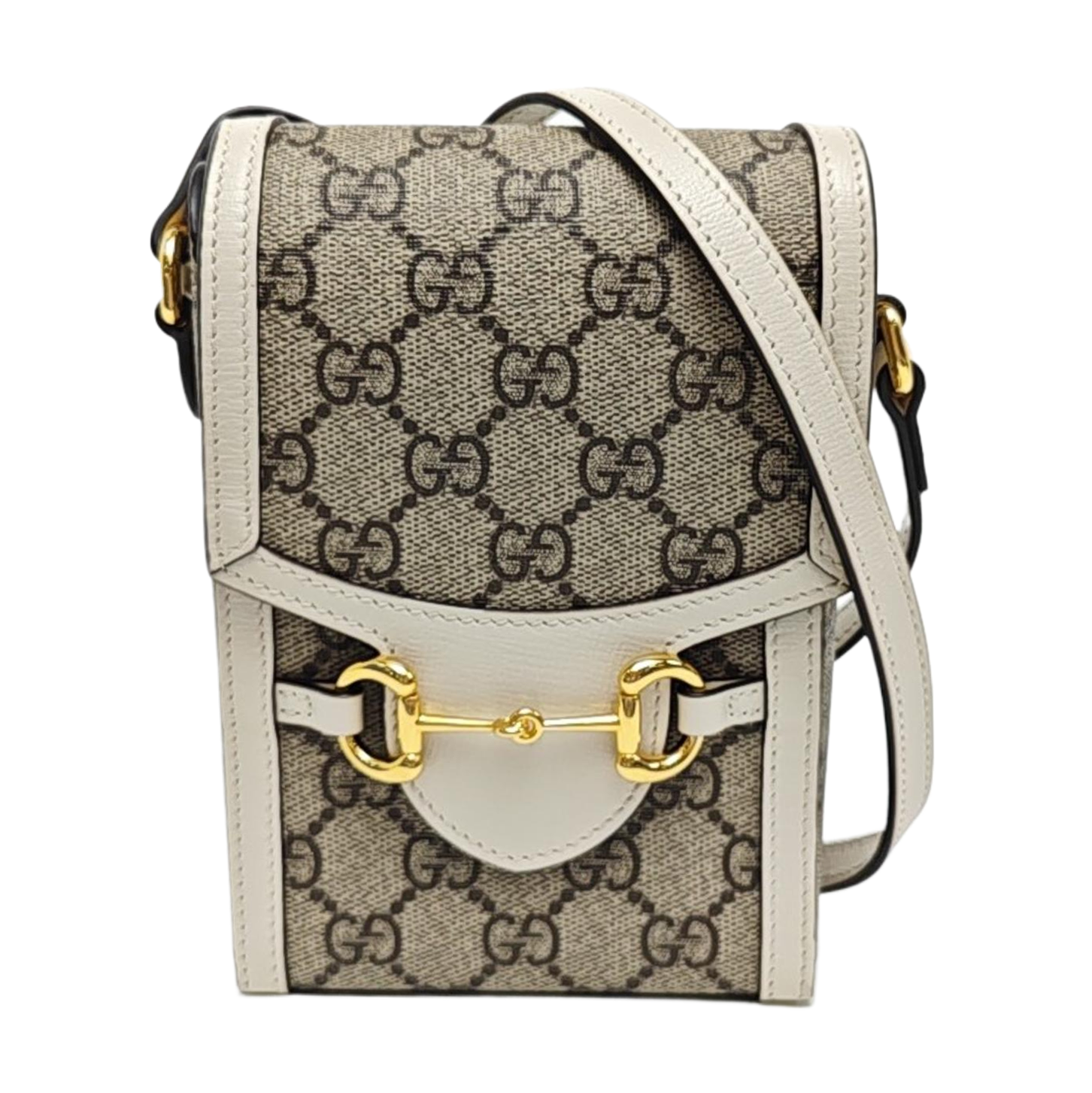 Horsebit 1955 Mini Coated Canvas Beige